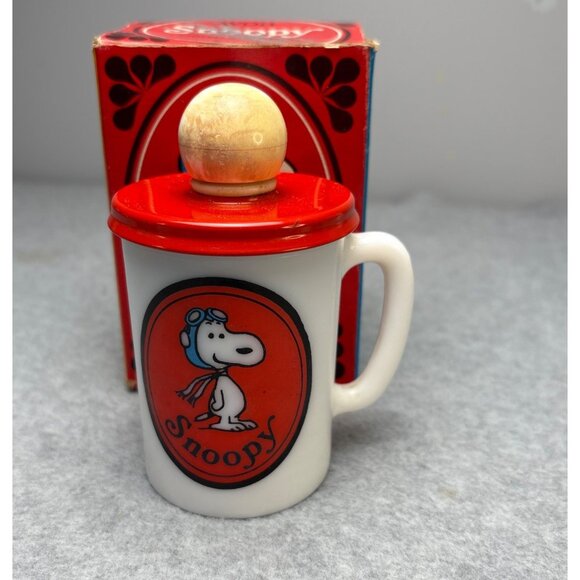 Vintage Avon Flying Ace Snoopy Mug & Soap Set 1969 - Picture 2 of 10